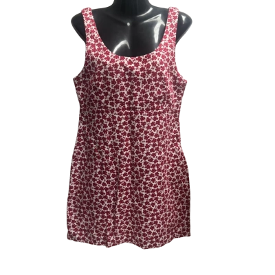 Afends Womens  Size M Mini Dress Floral / Red / White 