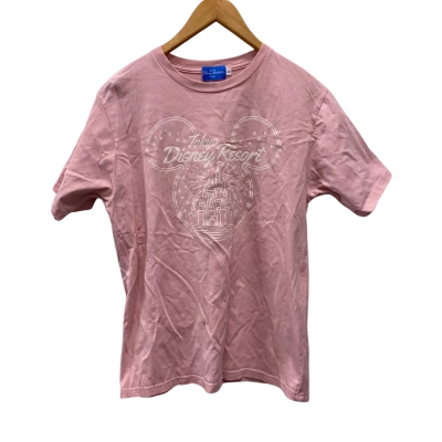 Disney Tokyo Resort Womens  Size M Short Sleeve Top Pink  