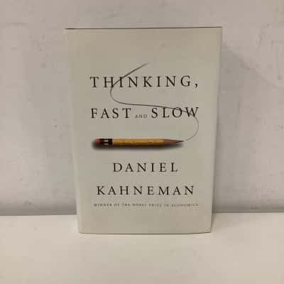 Thinking, Fast and Slow hardcover book