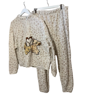 Disney Womens  Size 18 Animal print / Cream / White tracksuit 
