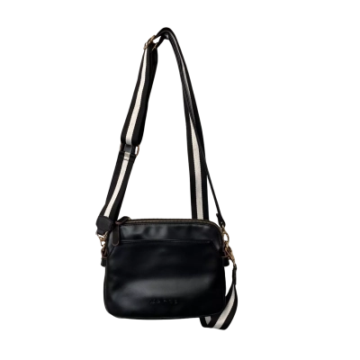 Marcs Womens Handbag Black  / Brown / Gold 