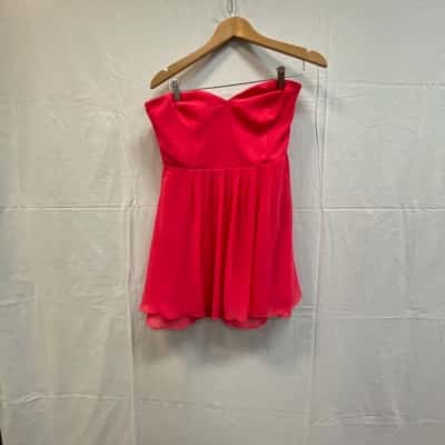 Bettina Liano Womens  Size 12 Coral dress 