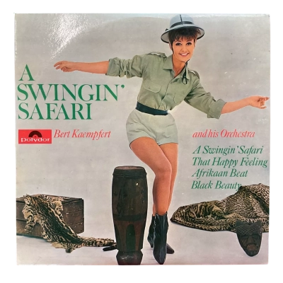 Vintage Bert Kaempfert A Swingin’ Safari 12”inch Vinyl LP