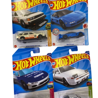 Hot Wheels - Set of 4