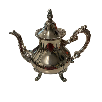 Stokes silver plated tea pot