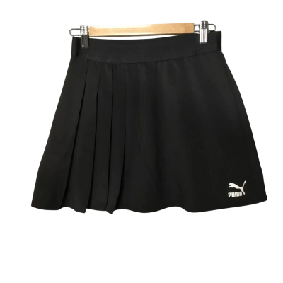 Puma Womens  Size S Black  Tennis Skirt