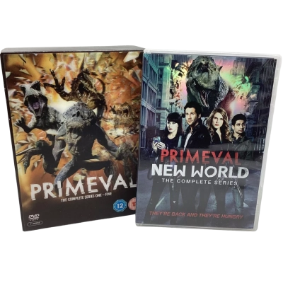 DVD Box Set Primeval Complete Series 1-5 + New World Complete Series ( Total 14 Discs)