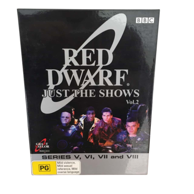 DVD Box Set Red Dwarf Just The Shows Vol 2 Series 5-8 6 Discs 