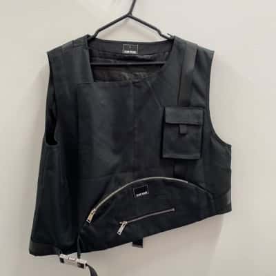 Team Wang Mens  Size One Size Black  Vest