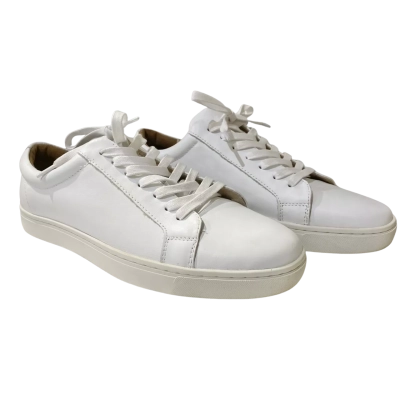 Academy/Outfitters Mens Size 44 White Sneakers 
