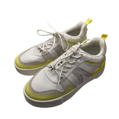 Lacoste Womens Sneakers White / Yellow 