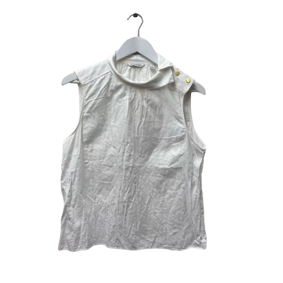 Country Road White Top - Size M - 100 % Cotton 