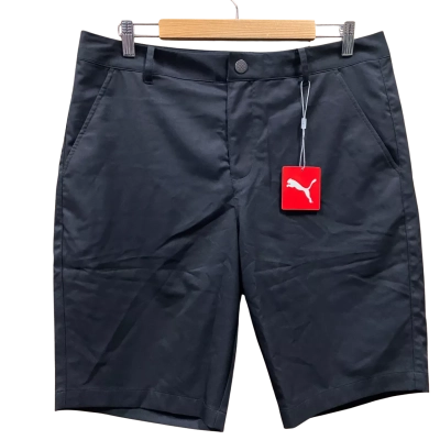 Puma Black Golf Tech Shorts Size 34