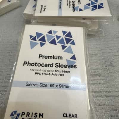 Prism platinum premium photocard sleeve 66/91mm, 61/91mm, 58/88mm (B19)