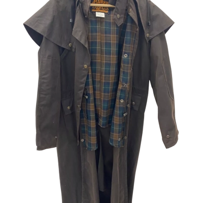 Burke & Wills stockmans coat Mens  Size S Brown 