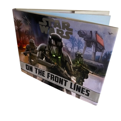 Large Hardcover Book Star Wars On The Front Lines