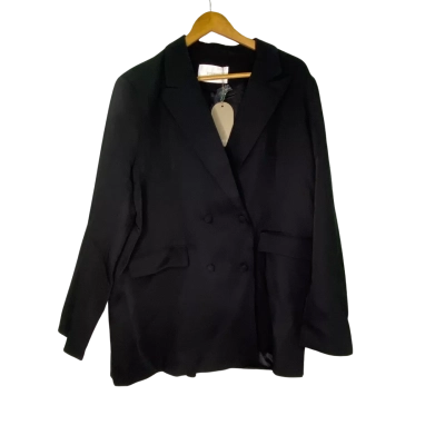 Meshki Womens  Size XXL Blazer Black  