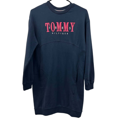 TOMMY HILFIGER SWEAT DRESS. SIZE 14