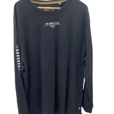 Johnny Bigg Mens  Size XXXXXL Long Sleeve Top Black  