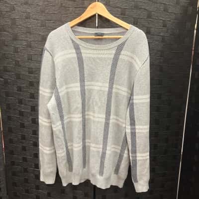 Saba Mens  Size XL Jumper Grey 