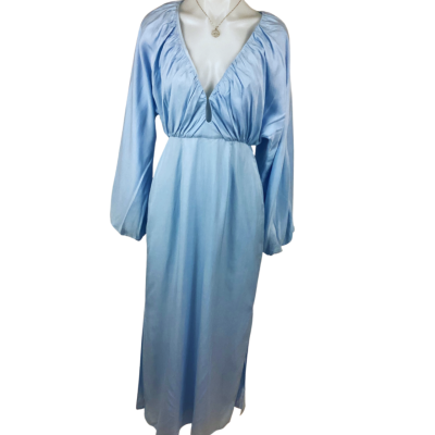 Sunset Lover Navid Dress Chambray - Size 6 