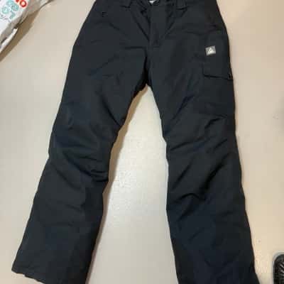 Unisex Ski Pants Black  Waterproof