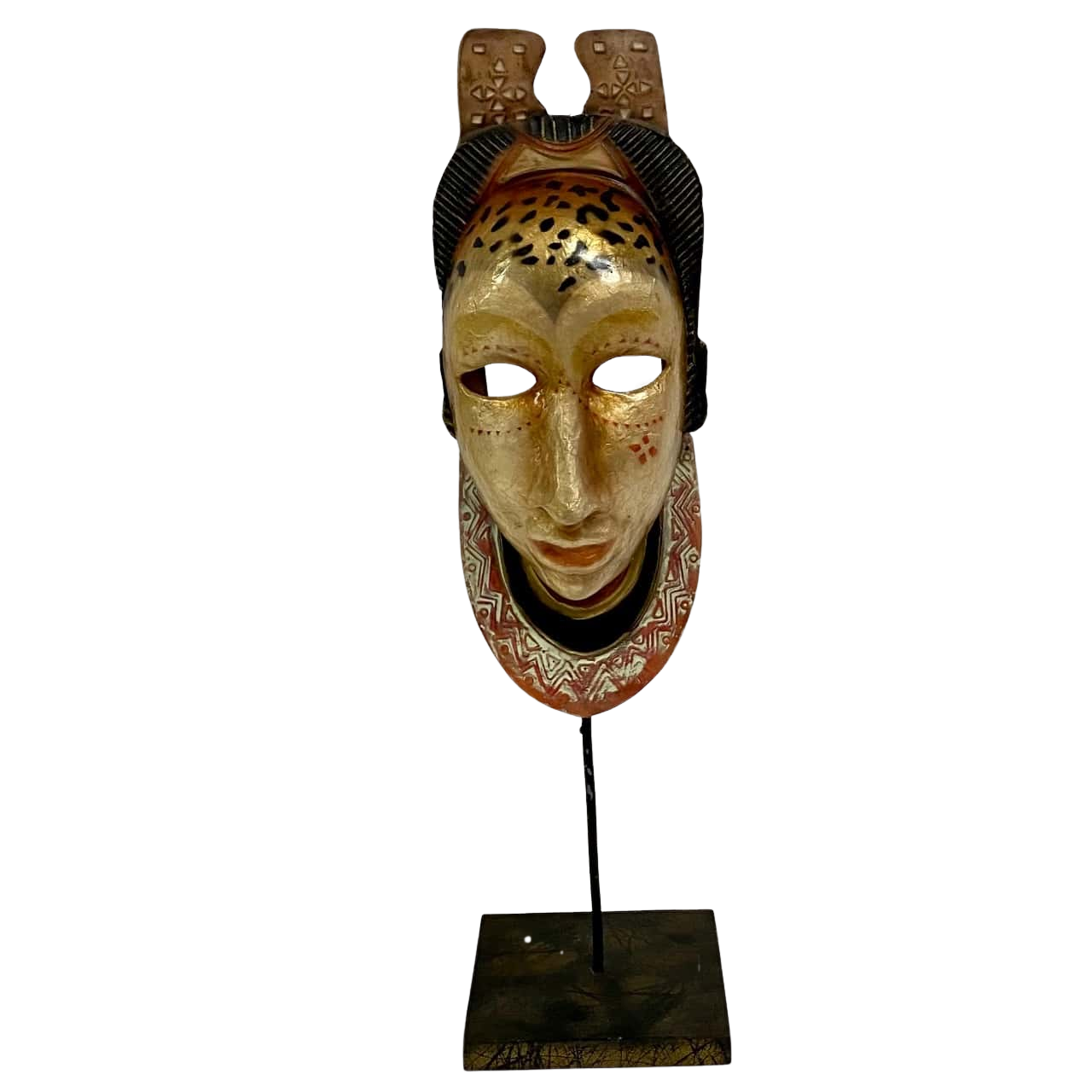Decorative Mask on a Stand 40cm Tall(s)