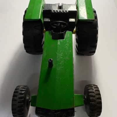 Vtg. Tonka, Pressed Metal Green Tonka Truck/Tractor XMB-975