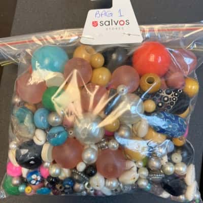 Assorted bead bag