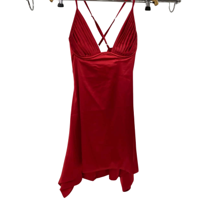 Babyboo Women's Clarice Mini Dress Size M Red BNWT