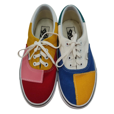 Vans Unisex Size 6 / 7.5 Sneakers Multicoloured 