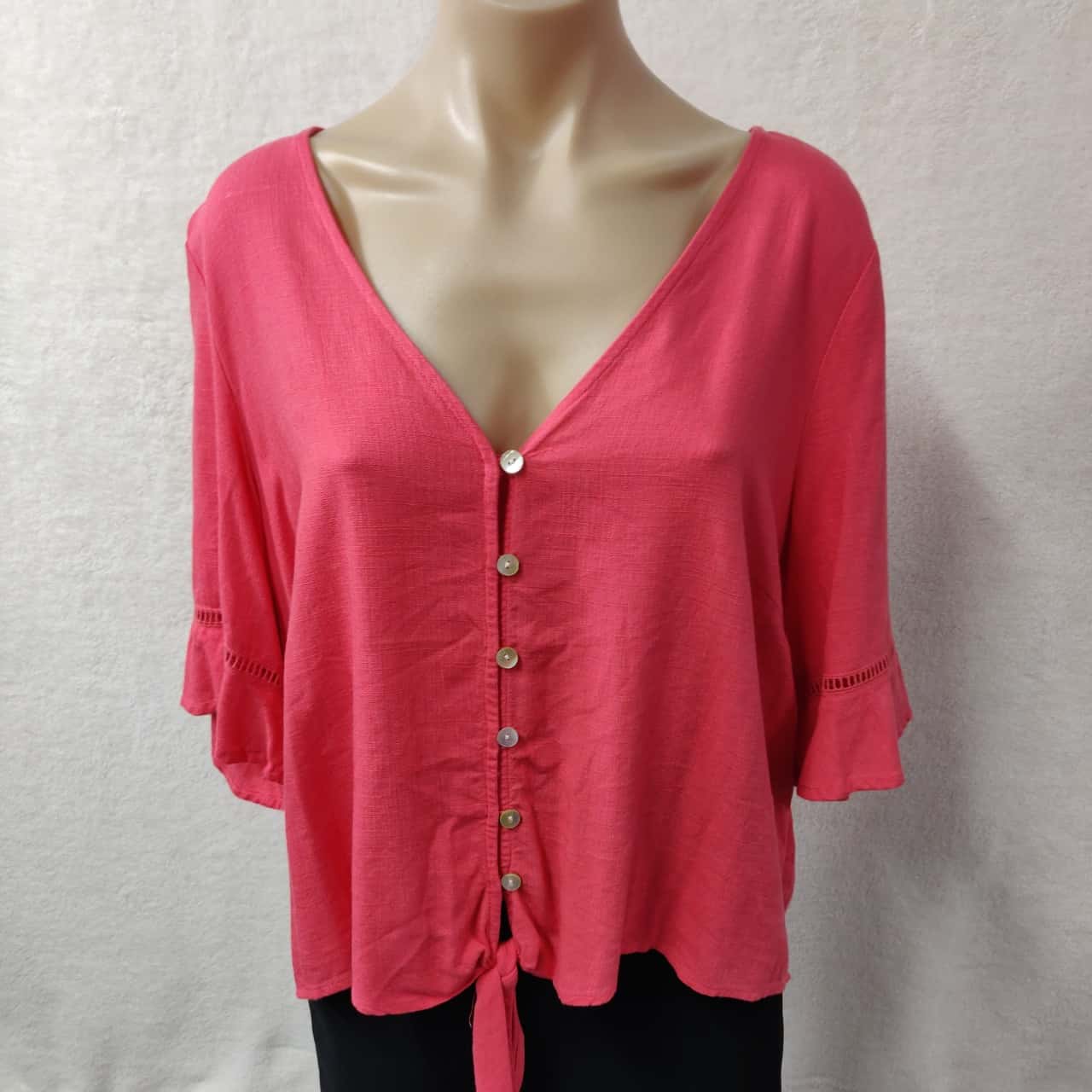 Just Jeans Womens Size 12 Short Sleeve 