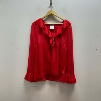 C/MEO Collective Womes Size XL Red Top