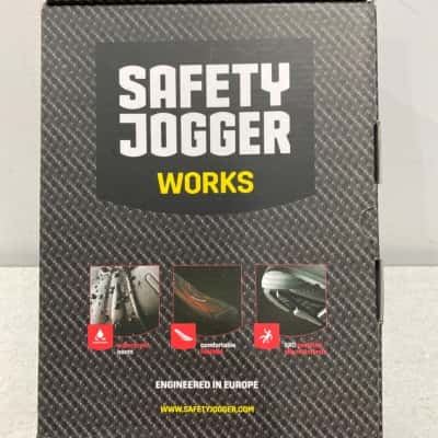  Safety Jogger Womens  Size 37 Black  - work shoes 