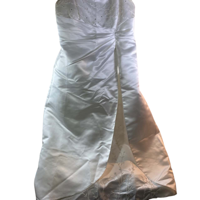 MR K Size 20 White Bride Dress 