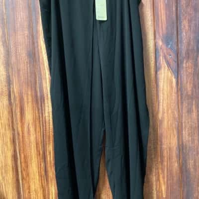 beme  Size 24 Black  wide leg pants new 