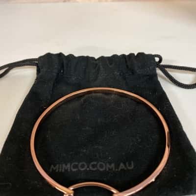 Mimco Rose Gold Tone Bangle 