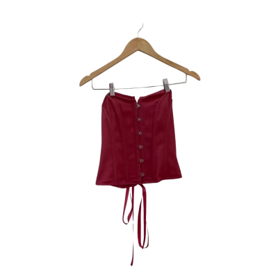 Black Friday Womens  Size 8 Corset Pink  