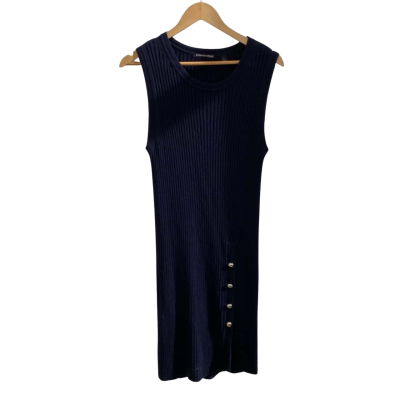 Country Road Womens Size M Sleeveless Dress  Navy Blue 