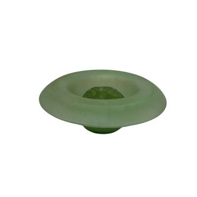 Vintage Green Flower Bowl 