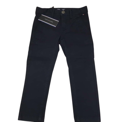 Tommy Hilfiger Boys Size 4 Navy Blue Slim Chino - BNWT - RRP99.95