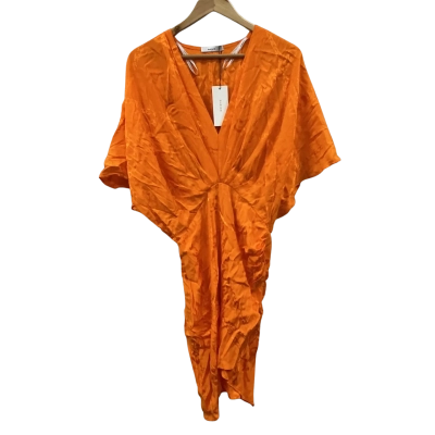 Sheike Womens  Size 14 Midi Dress Orange