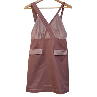 Cotre Womens  Size M Sleeveless Dress  Light Brown / Peach 