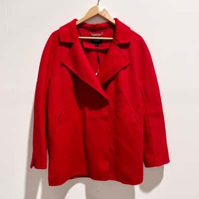 pingpong Womens  Size 12 Fleece Jacket Red 