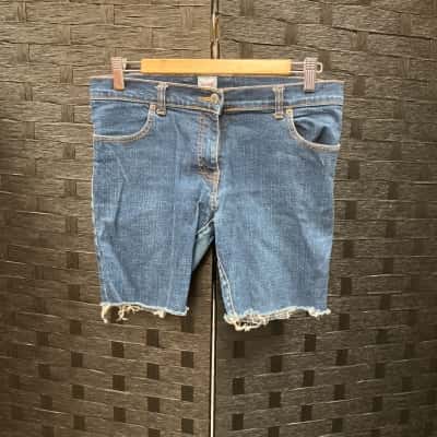 Sass & Bide Womens  Size 11 Denim Shorts Blue 
