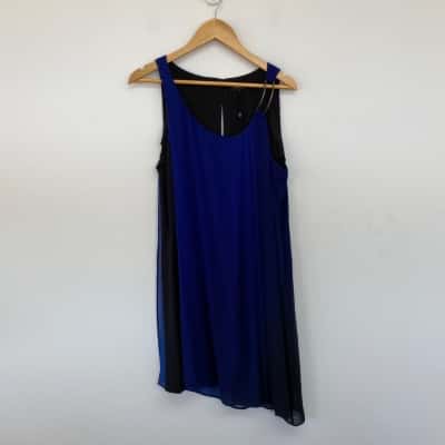 Table Eight Navy Blue Jess Ombre Dress Size 16 