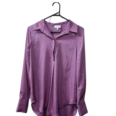 Witchery Women's Size 8 Long Sleeve Top i Purple 