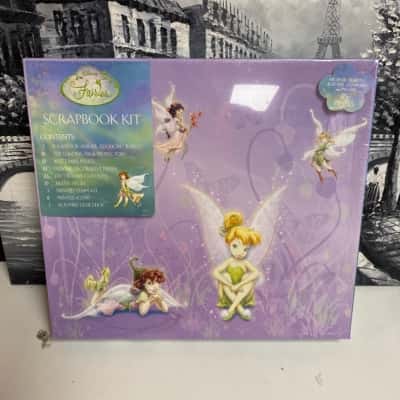 Disney Fairies 75 Piece Scrapbook Kit - New Sealed