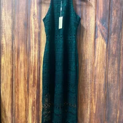 Two Sisters   Size 8 Olive green dress new 