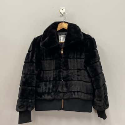 Ci Sono Womens  Size M Cropped Jacket Black  